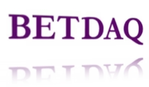 The betdaq logo in perspective